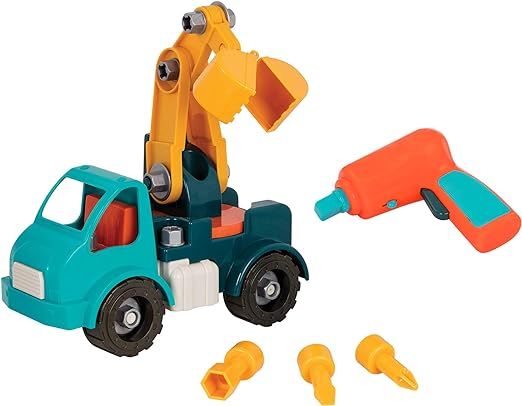 Battat - Take-Apart Crane – Take-Apart Toy Crane Truck with Toy Drill  Building Toys for Kid... | Amazon (US)