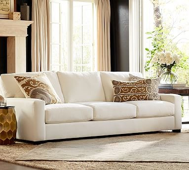 Turner Square Arm Upholstered Sofa | Pottery Barn (US)