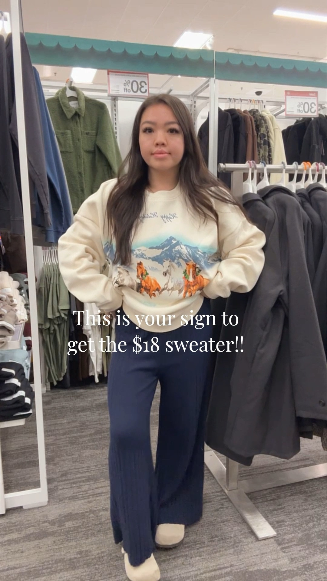 Run and grab this adorable sweater at target!! 

#LTKSaleAlert #LTKootd #LTKCyberWeek
