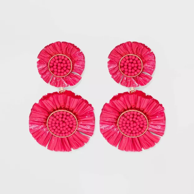 SUGARFIX by BaubleBar Stacked Fringe Drop Earrings | Target