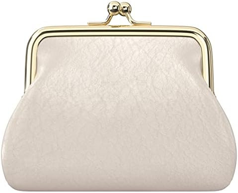 Coin Purse, Small PU Leather Change Purse, Coin Wallet with Clasp, Car Change Holder Pouch for Wo... | Amazon (US)