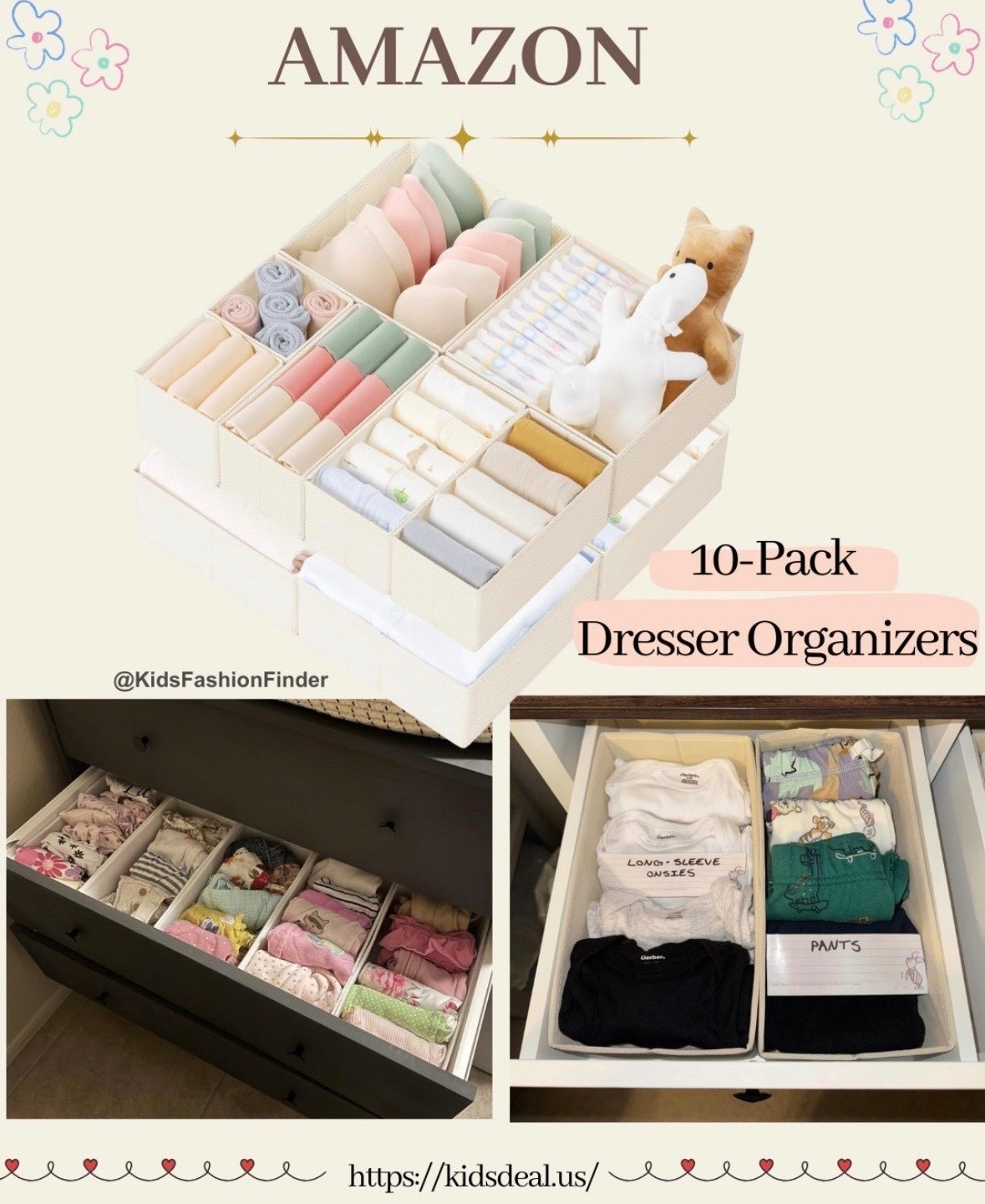 🧺✨ Baby Drawer Organizer — Total Game Changer!

Tiny clothes, socks, and bibs always end up in a mess? This organizer instantly makes drawers look neat and tidy! 🙌

Comes with 10 bins in 3 sizes, so you can mix and match for onesies, socks, bibs, diapers & more. Just drop them in and everything has its place. So satisfying! 💛

#BabyOrganization #DrawerOrganizer #MomLife #BabyEssentials #NurseryOrganization #ParentingHacks #HomeFinds 🧺✨ 

 

#LTKBaby #LTKHome #LTKSaleAlert