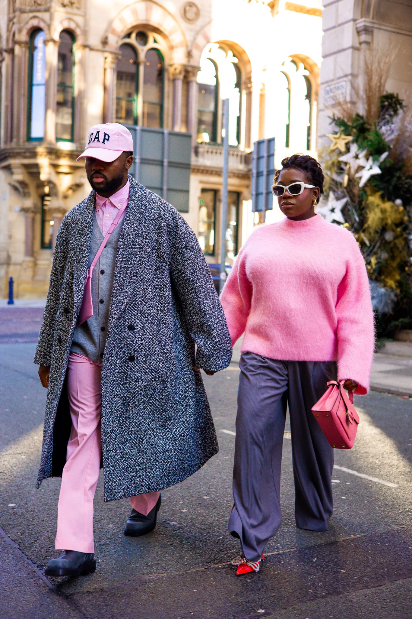 Pink x grey 

#LTKstyletip #LTKbump #LTKfindsunder100