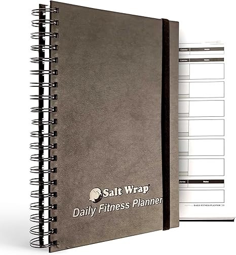 SaltWrap Daily Fitness Planner – Workout Planner & Log Book – Exercise Gym Notebook – Welln... | Amazon (US)
