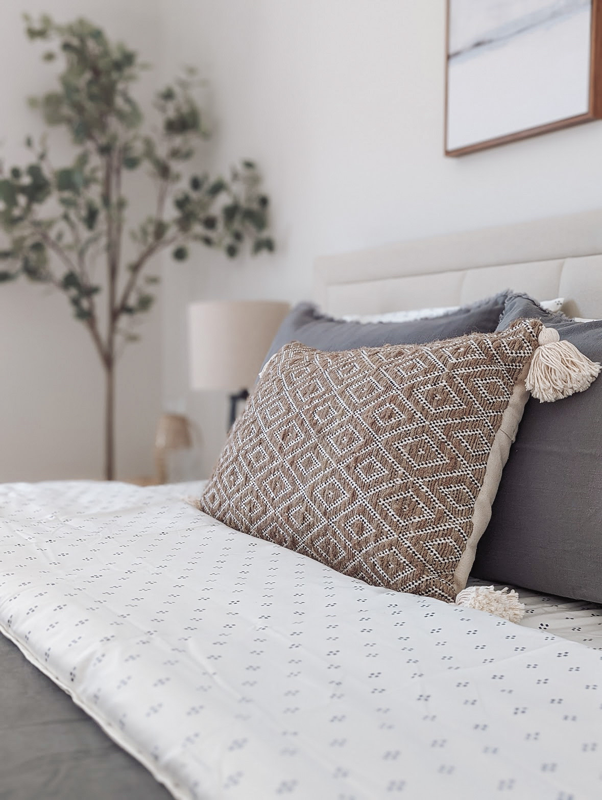 ✨ Relax and unwind in a coastal-inspired bedroom that feels like a retreat. Soft neutrals, natural linens, and just a hint of ocean charm make this the perfect space for a restful night. 🌿 #coastalbedroomdecor #sleepwell

#LTKStyleTip #LTKHome