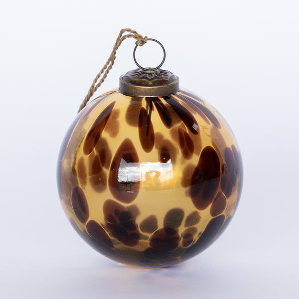 Alexandra 4" Round Tortoise Shell Ornament, Set of 2
     
  25% OFF | Scout & Nimble