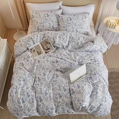 Cotton Floral Print Duvet Cover Set | Wayfair North America
