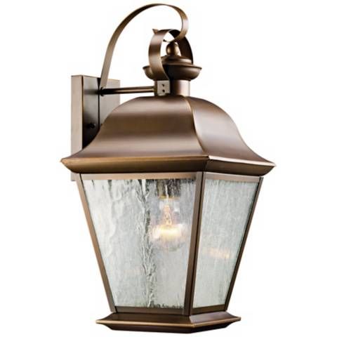 Kichler Mount Vernon 19 1/2" High Outdoor Wall Light | Lamps Plus