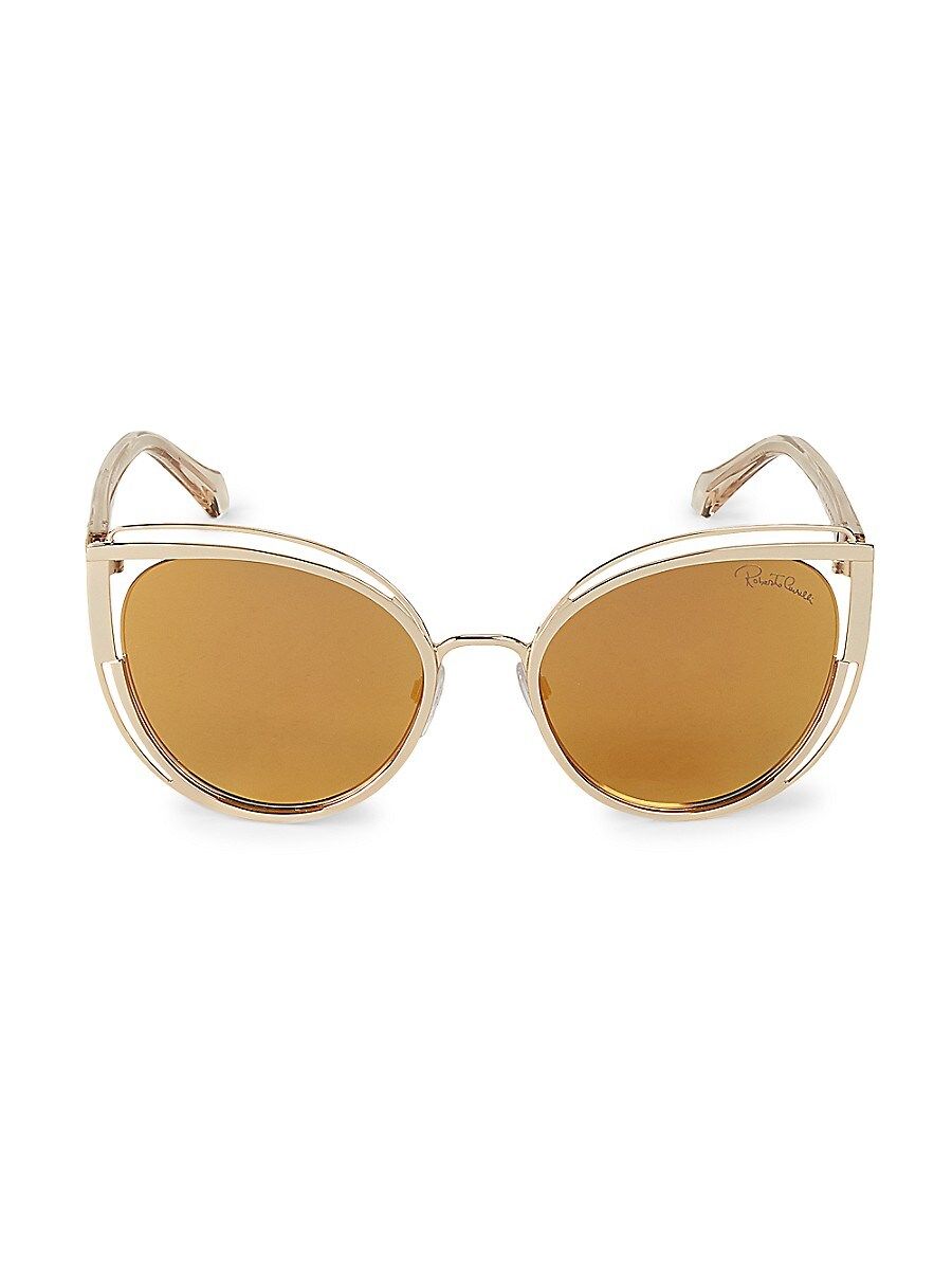 Roberto Cavalli Women's 56MM Cat Eye Sunglasses - Yellow | Saks Fifth Avenue OFF 5TH