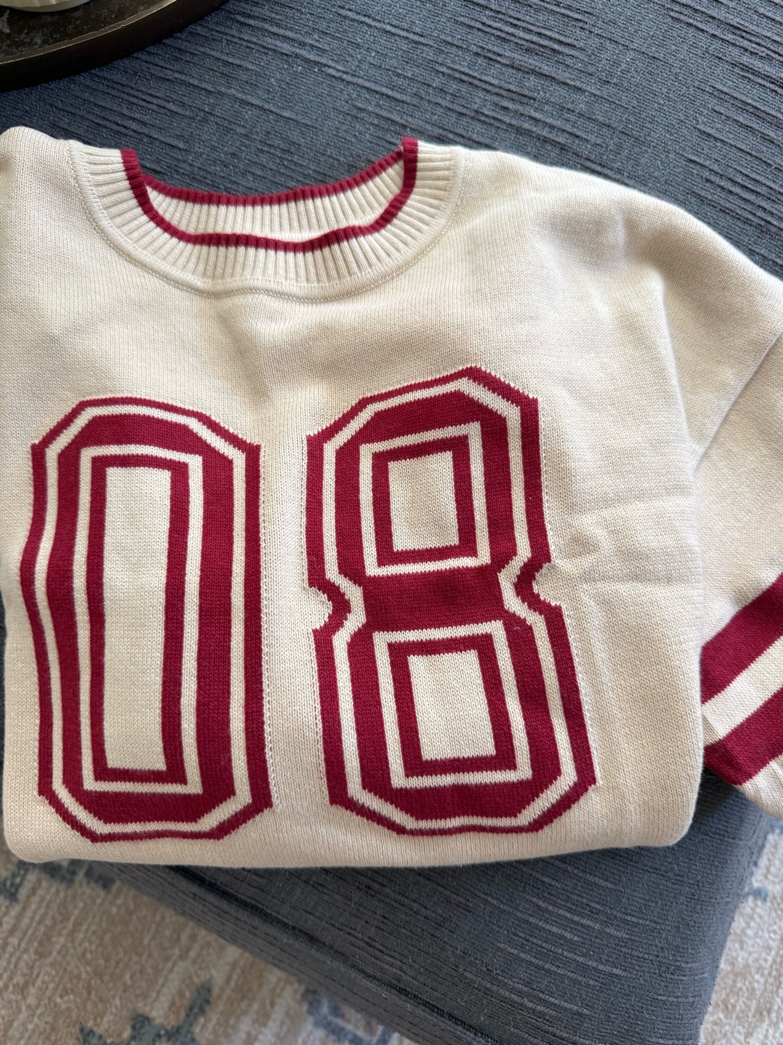 Loving this varsity style cropped sweater for fall!

#LTKPetite #LTKOver40 #LTKSeasonal