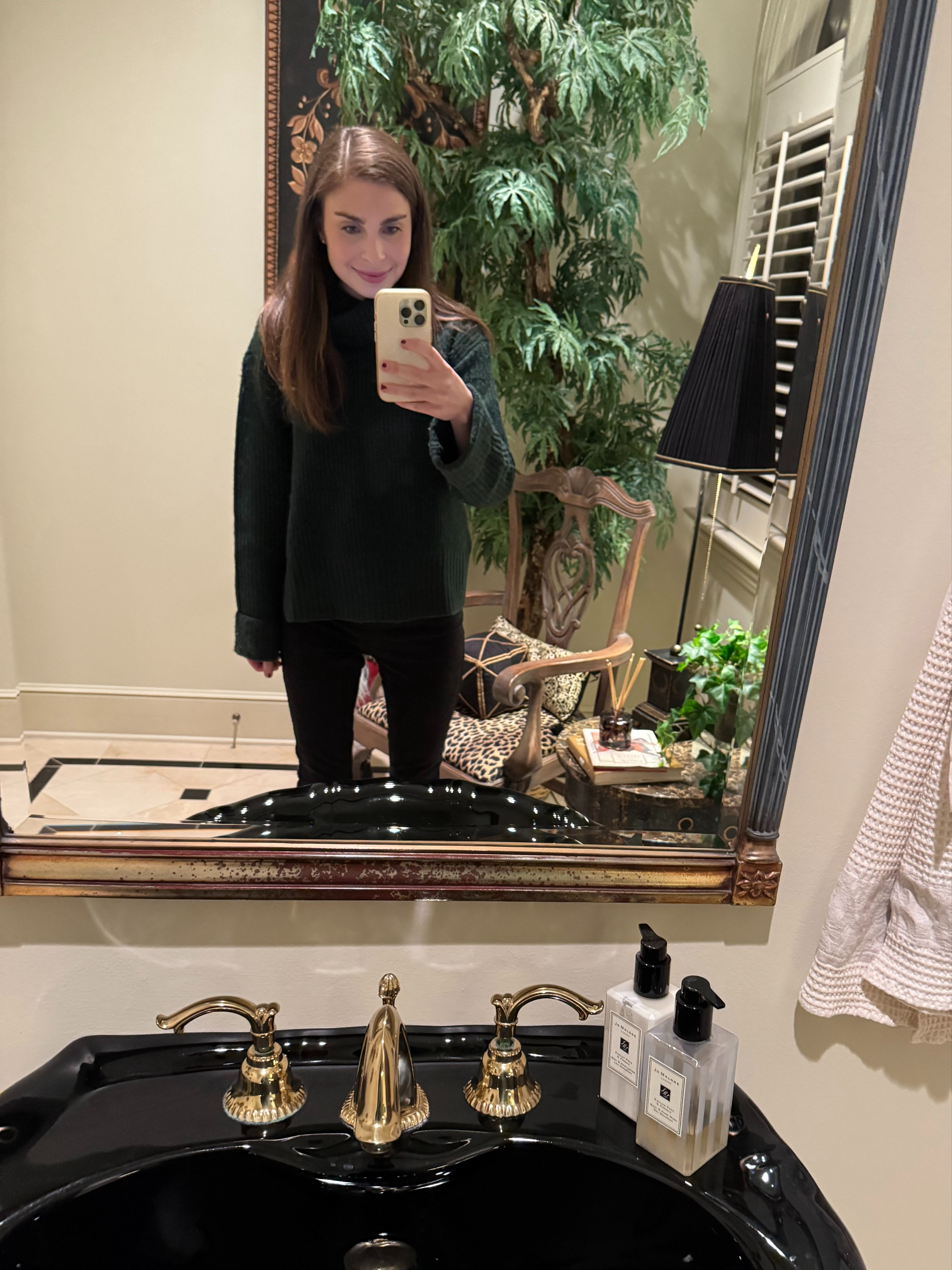 Christmas dinner outfit🎄 Wearing two of my favorite brands with petite lines: Loft  and Spanx! 

 #LTKHoliday #LTKootd #LTKPetite