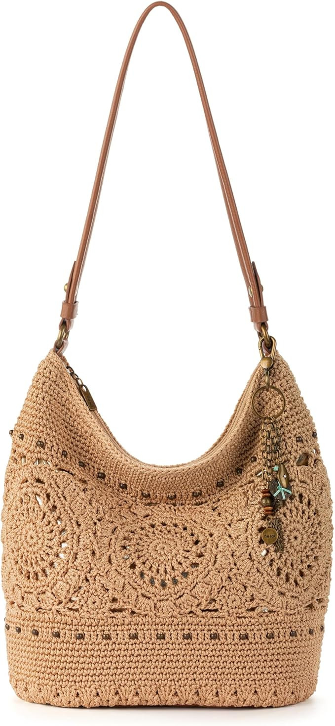 The Sak Sequoia Hobo Bag - Hand Crochet Large Women's Purse for Everyday & Travel - Durable Handb... | Amazon (US)