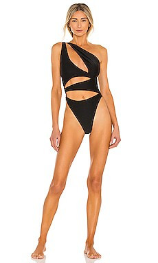 Michael Costello x REVOLVE Kailo One Piece in Black from Revolve.com | Revolve Clothing (Global)