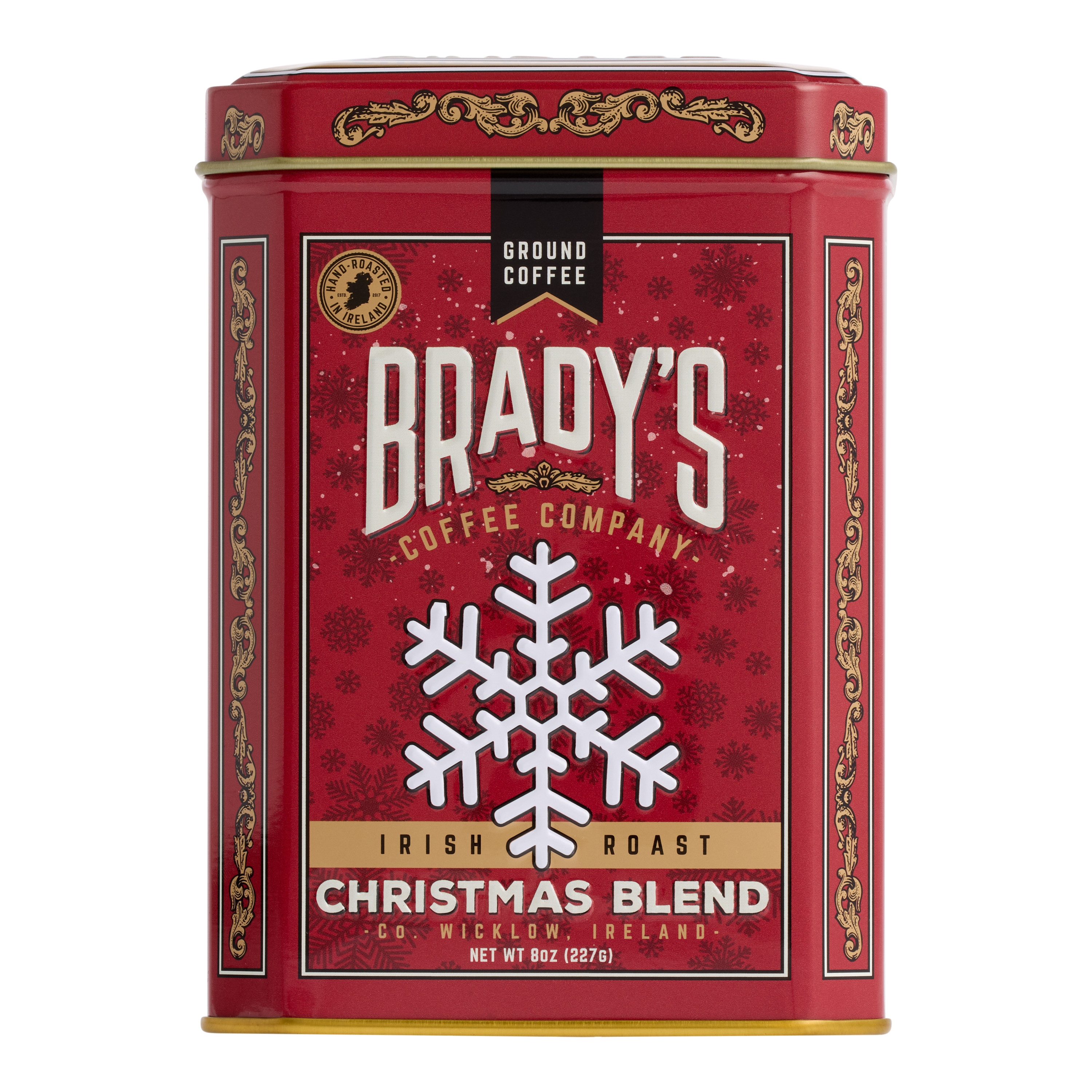 Brady's Christmas Blend Ground Coffee Tin 8 Oz. | World Market