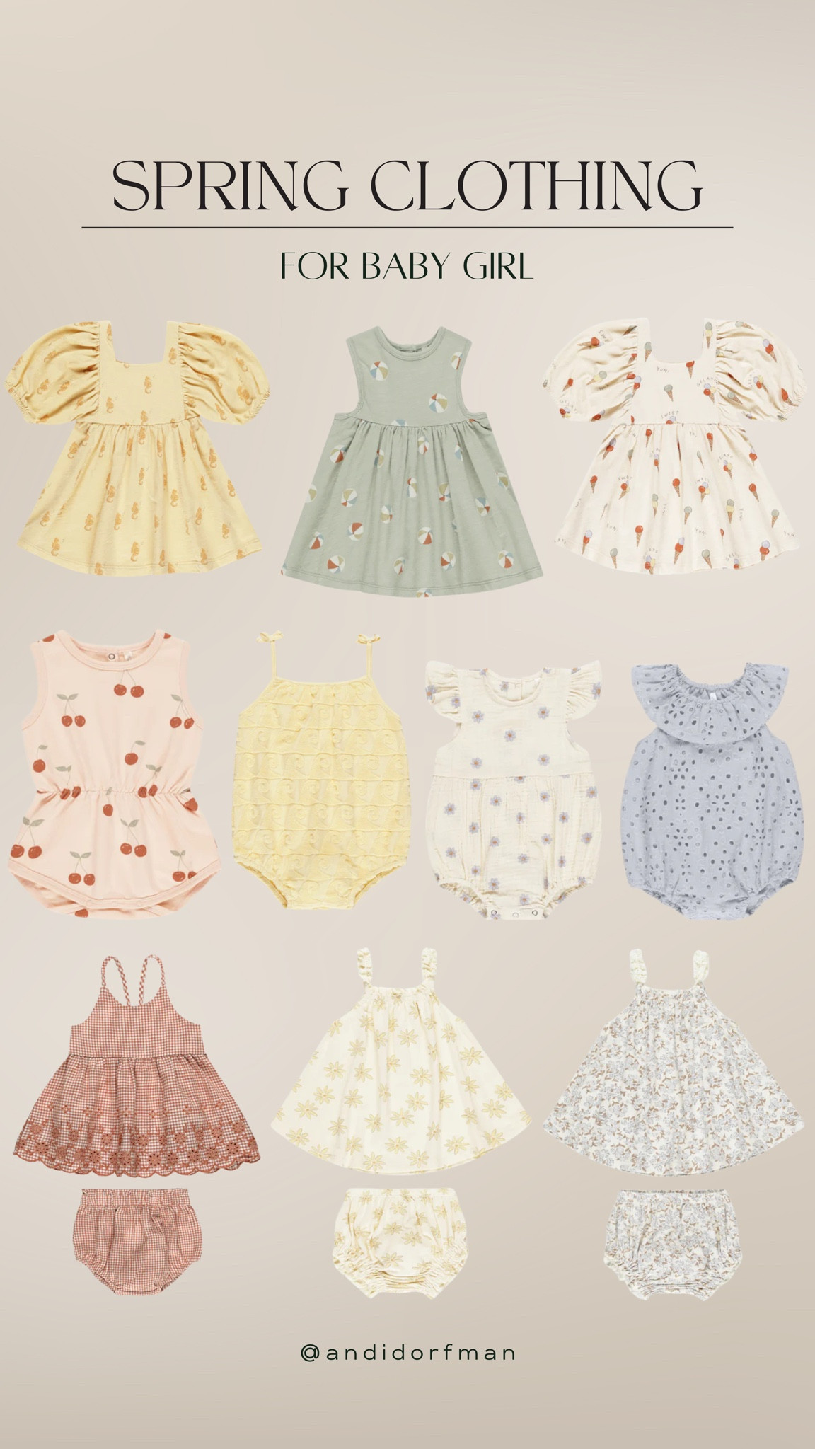 The cutest spring pieces for baby girl ☀️ 

#LTKBaby