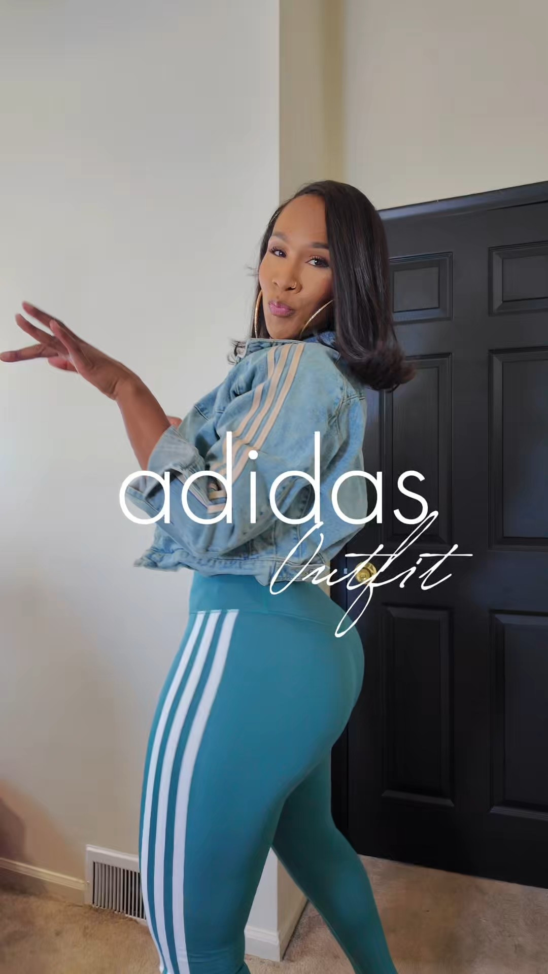 Not me falling in love with another adidas color again 😮‍💨

I'm 5’7 180lbs
Top: XS 
Bottoms: Medium 

#LTKFindsUnder50 #LTKActive #LTKMidsize