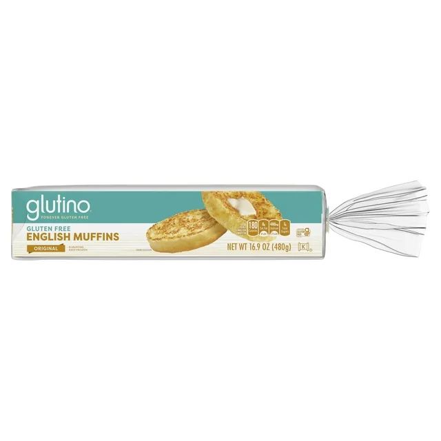 Glutino Gluten Free Original English Muffins 6 Count | Walmart (US)