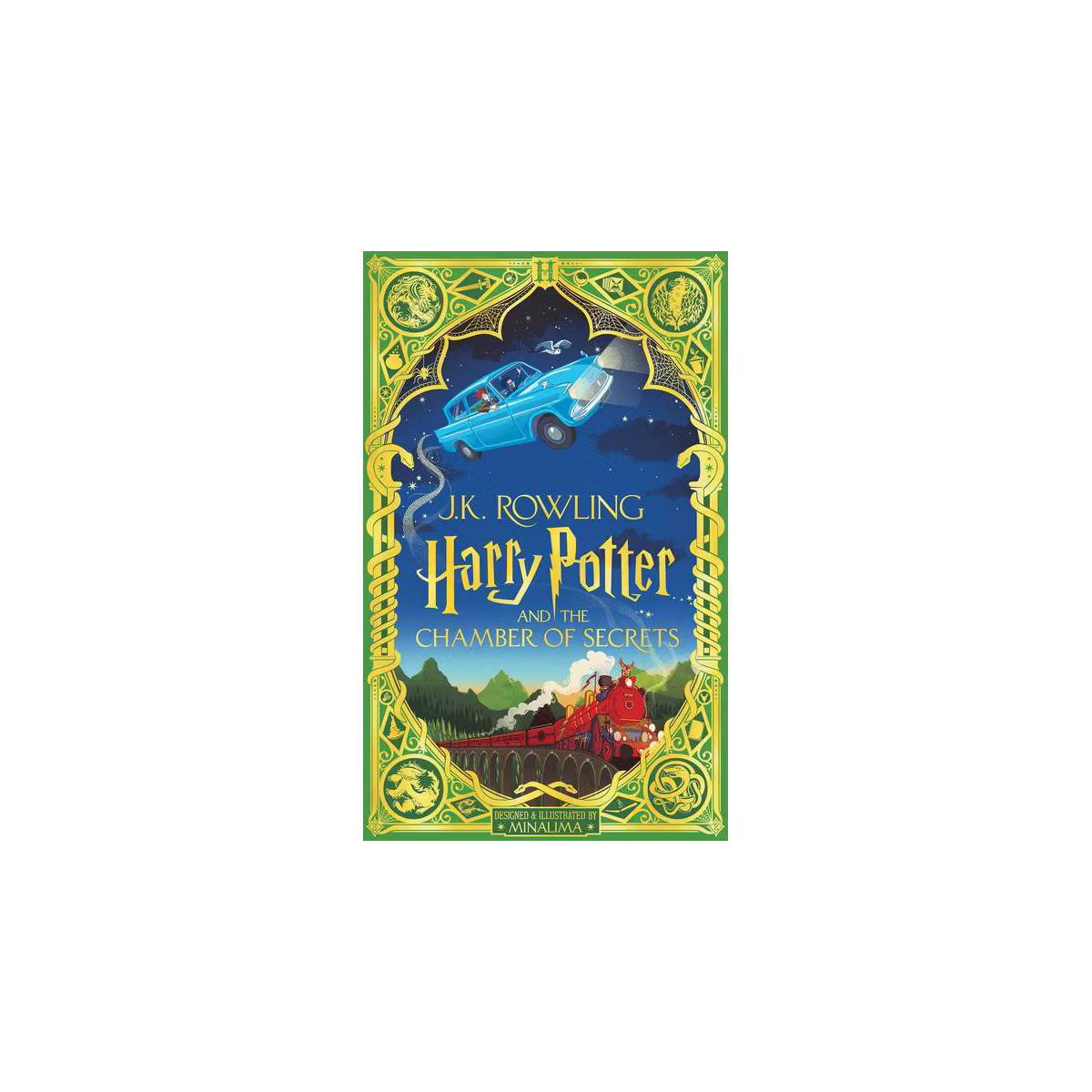 Harry Potter and the Chamber of Secrets (Minalima Edition) (Illustrated Edition), 2 - by J K Rowl... | Target