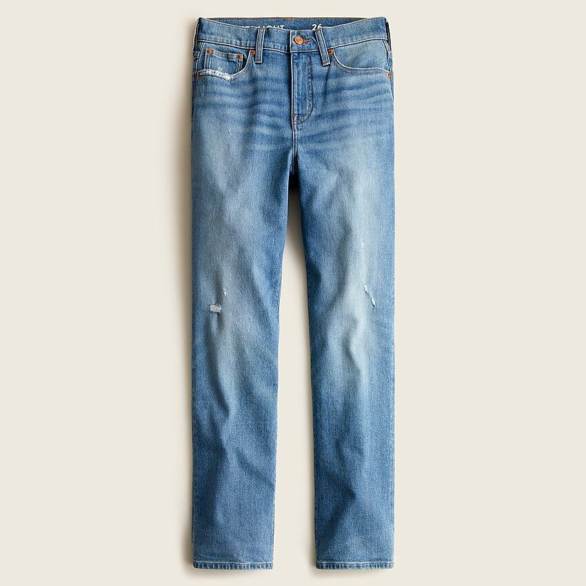 High-rise '90s classic straight jean in Honeydew wash | J.Crew US