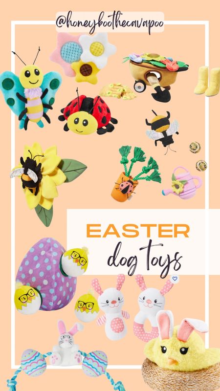 The perfect spring dog toys to use as Easter basket stuffers for your pup 🐶

#ltkpet #ltkdog 

Easter basket 

#LTKSeasonal #LTKFind #LTKGiftGuide