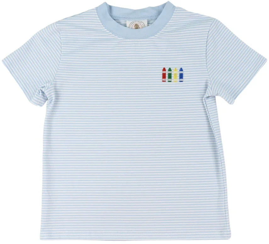 COLOR MY WORLD BEAU BASIC TEE CYPRESS ROW | Persnickety