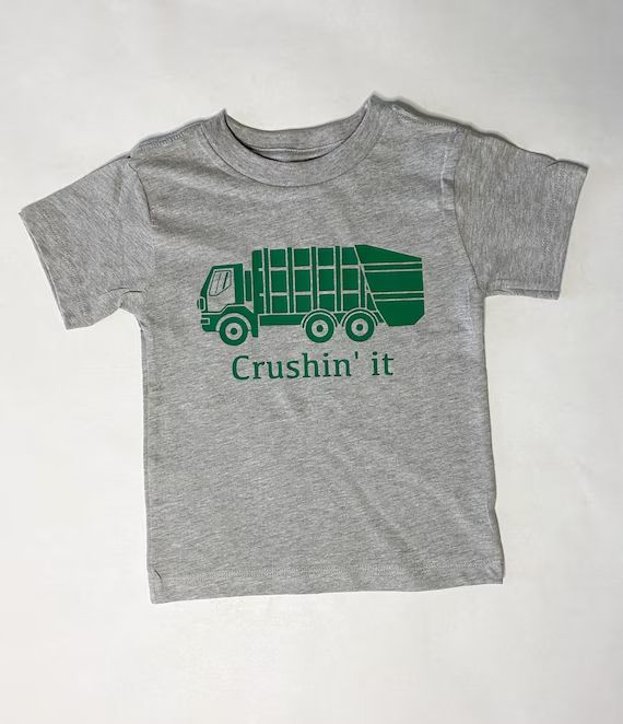 Boys Trash Truck Shirt  Birthday Trash Truck shirt  Garbage | Etsy | Etsy (US)