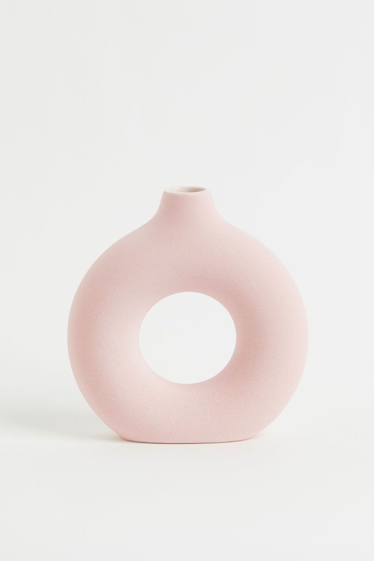 H & M - Ceramic Vase - Orange | H&M (US + CA)