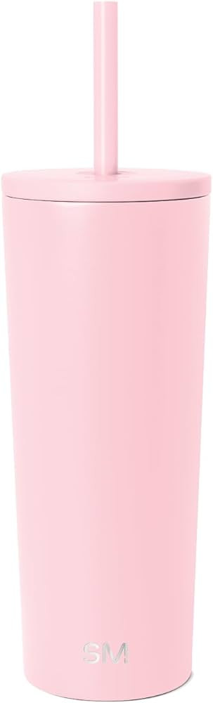 Simple Modern Insulated Tumbler with Lid and Straw | Iced Coffee Cup Reusable Stainless Steel Wat... | Amazon (US)