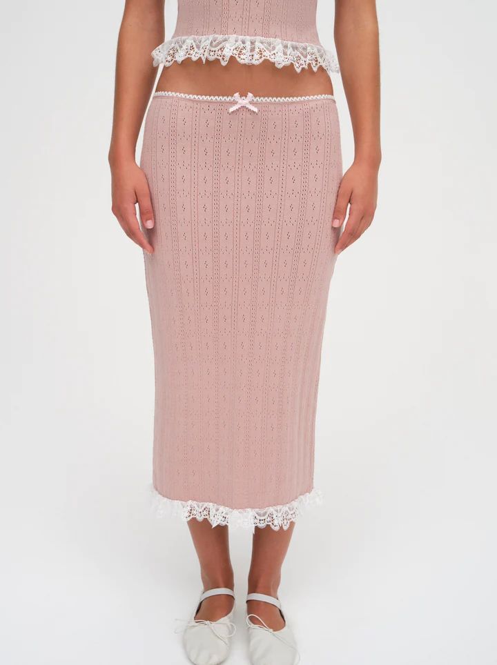 Andy Knit Midi Skirt | For Love & Lemons