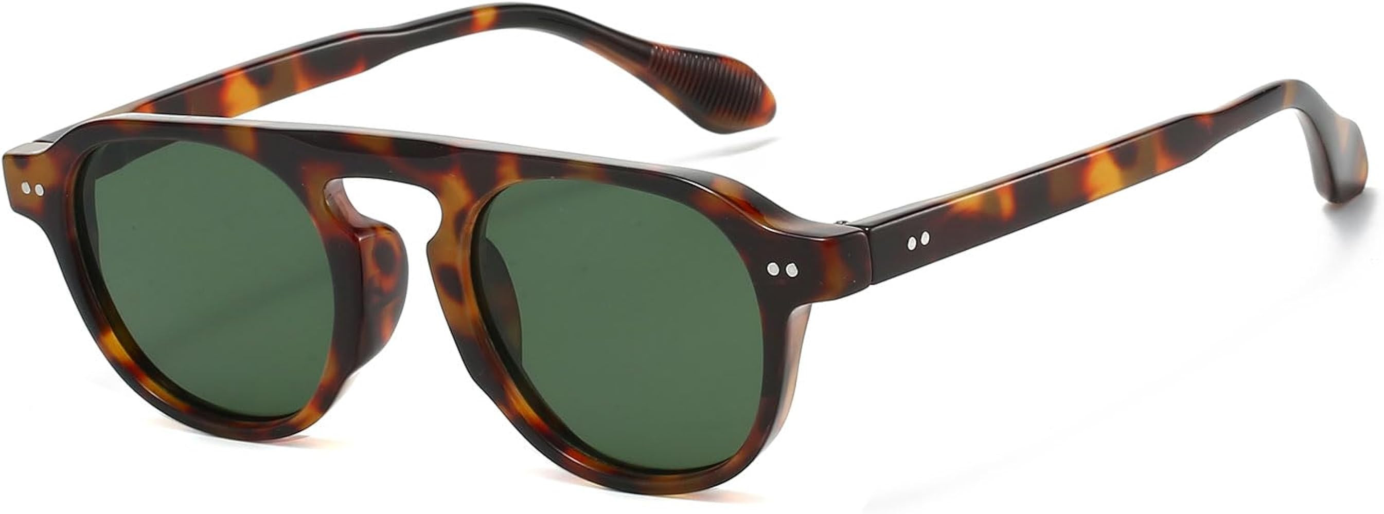 YAMEIZE Retro Small Round Sunglasses - for Women Men Classic Style Glasses Vintage Round Shades U... | Amazon (US)