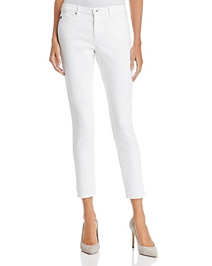 Ag Ankle Denim Leggings in White - 100% Exclusive | Bloomingdale's (US)