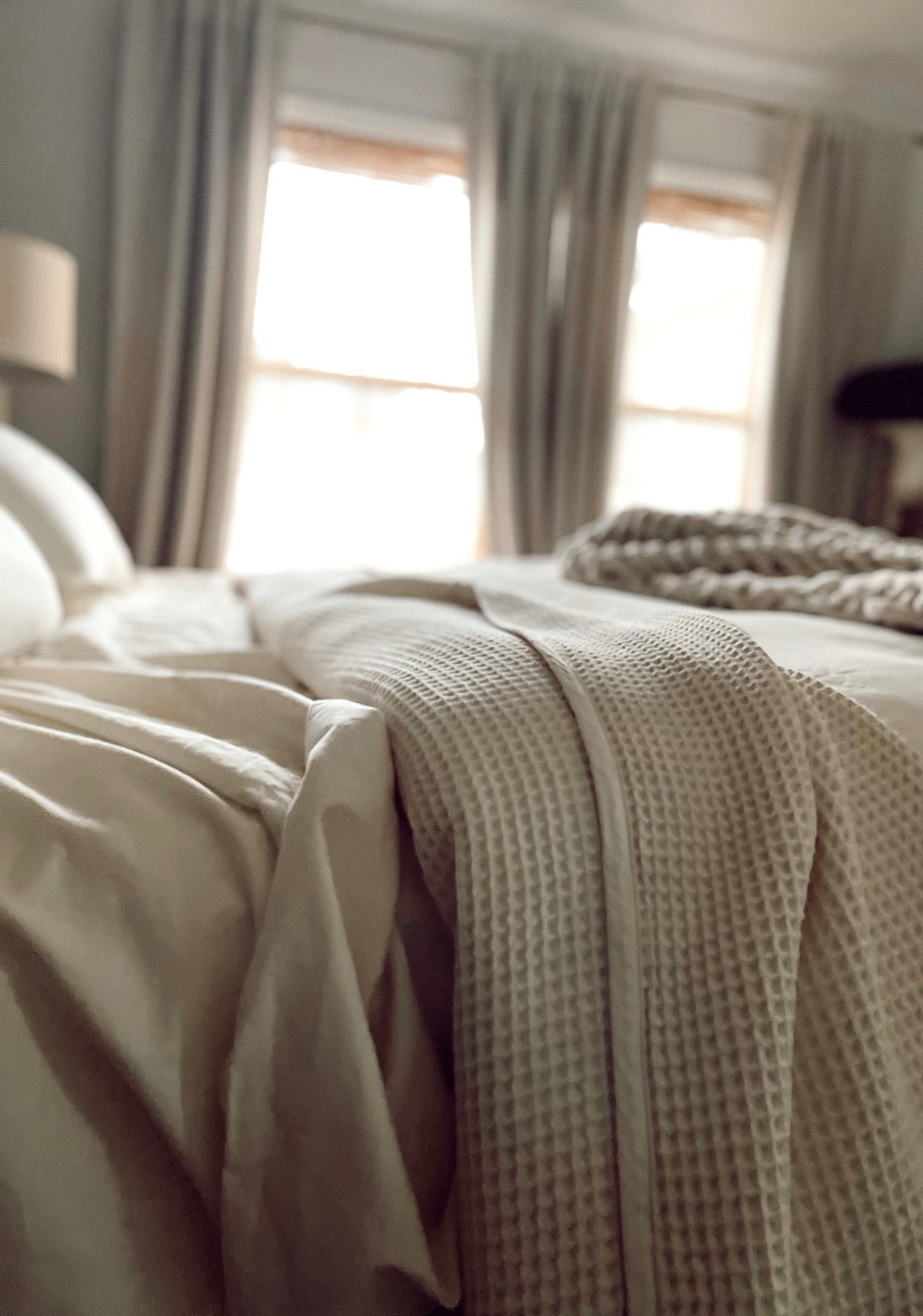 Bedding on sale⭐️! Use: CYBER25

Lots of questions on my window treatments too✨! Custom look for less on AMAZON! Have them all over the house! 

Master bedroom. Window treatments. Bamboo shades. Window panels. Home finds. Amazon home. Bedding. Home finds. Bed. Blanket. 

#LTKSaleAlert #LTKGiftGuide #LTKHome