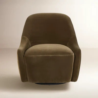 Fiera 28.75" W Polyester Swivel Barrel Chair | Wayfair North America