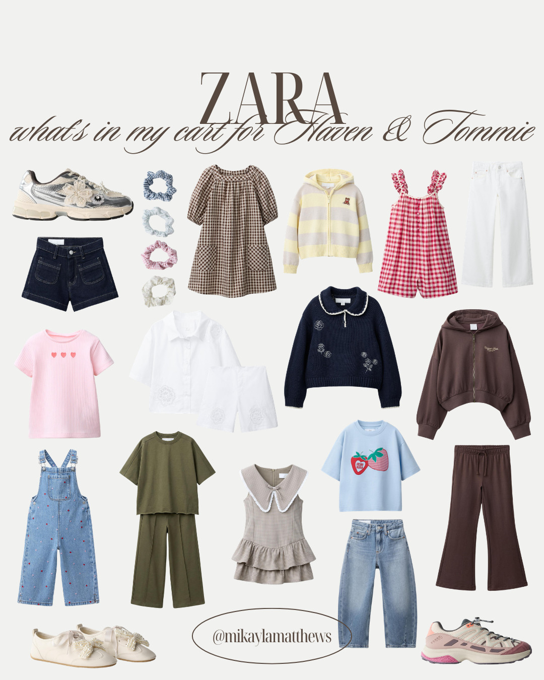 Zara: What's in my cart for Haven & Tommie🛍️ 

 #LTKootd #LTKKids