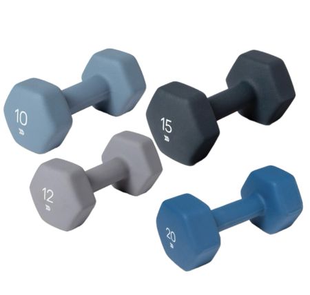 On Sale 🏋🏼‍♀️🏋🏼‍♂️🎉
… neoprene dumbbells on sale at Target through tonight FYI! Went to pick up some new and was happy to find a sale so thought I’d share!
 Up to 20 lb. each!


#LTKSaleAlert #LTKFitness #LTKActive