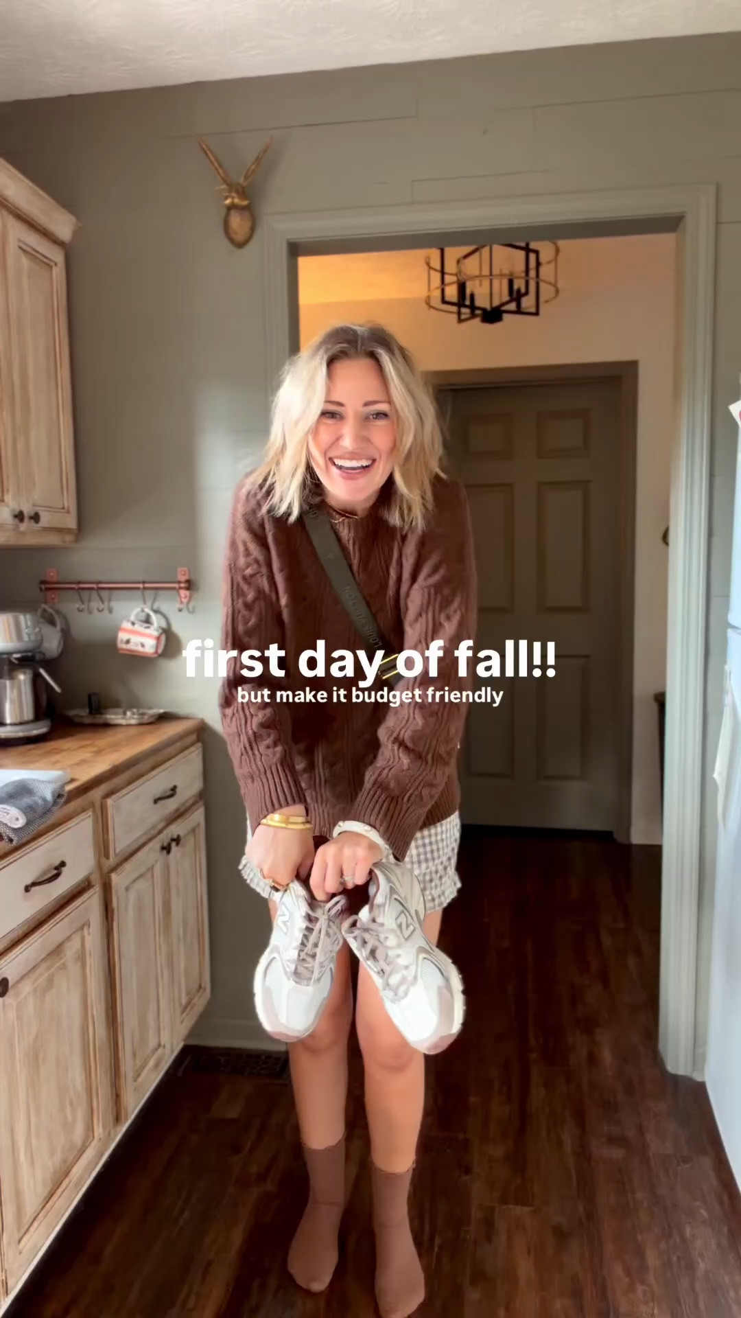 mediums in my tops & shorts for a little oversized fit 💕

happy first day of fall!!

Amazon style
Budget friendly fashion
Mom outfit 
Outfit inspo
Sweater weather
Shorts and sweater
Trending styles

#LTKdayinmylife #LTKgrwm #LTKootd