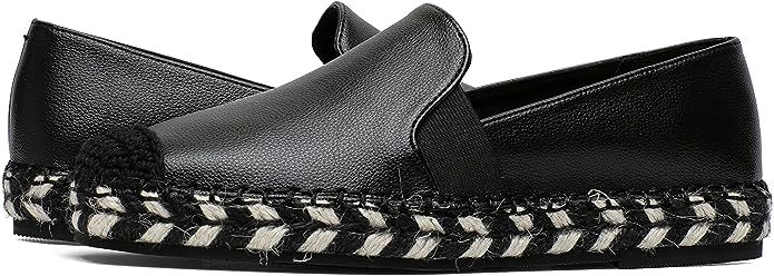 Linea Paolo - Sally - Women's Slip-On Espadrille Skimmer Flats in Tumbled Nappa or Vegan Leather | Amazon (US)