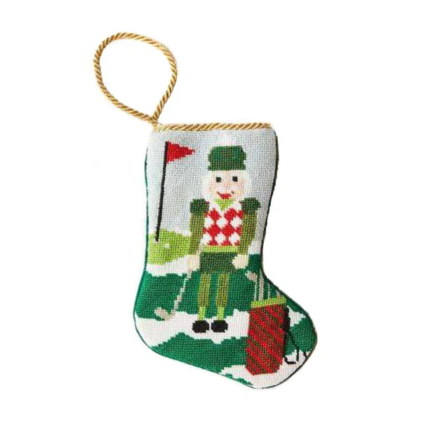 Christmas Birdie Golfing Nutcracker Bauble Stocking | The Avenue