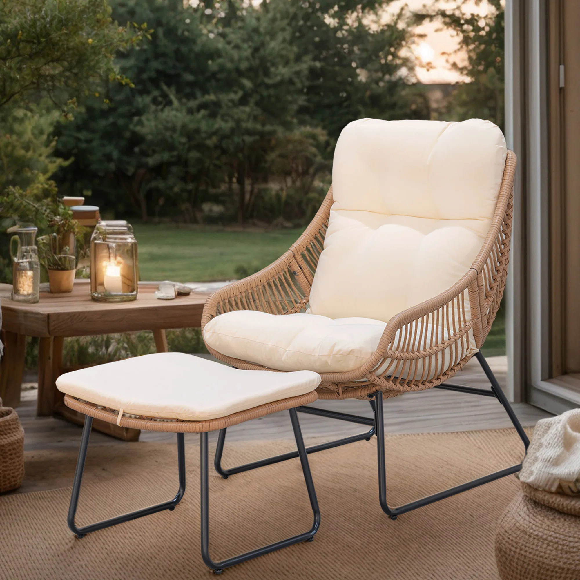 Allexis Outdoor Seating Group with Cushions | Wayfair North America