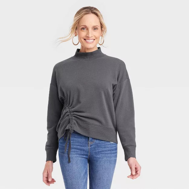 Women's Ruched Sweatshirt - Knox Rose™ | Target