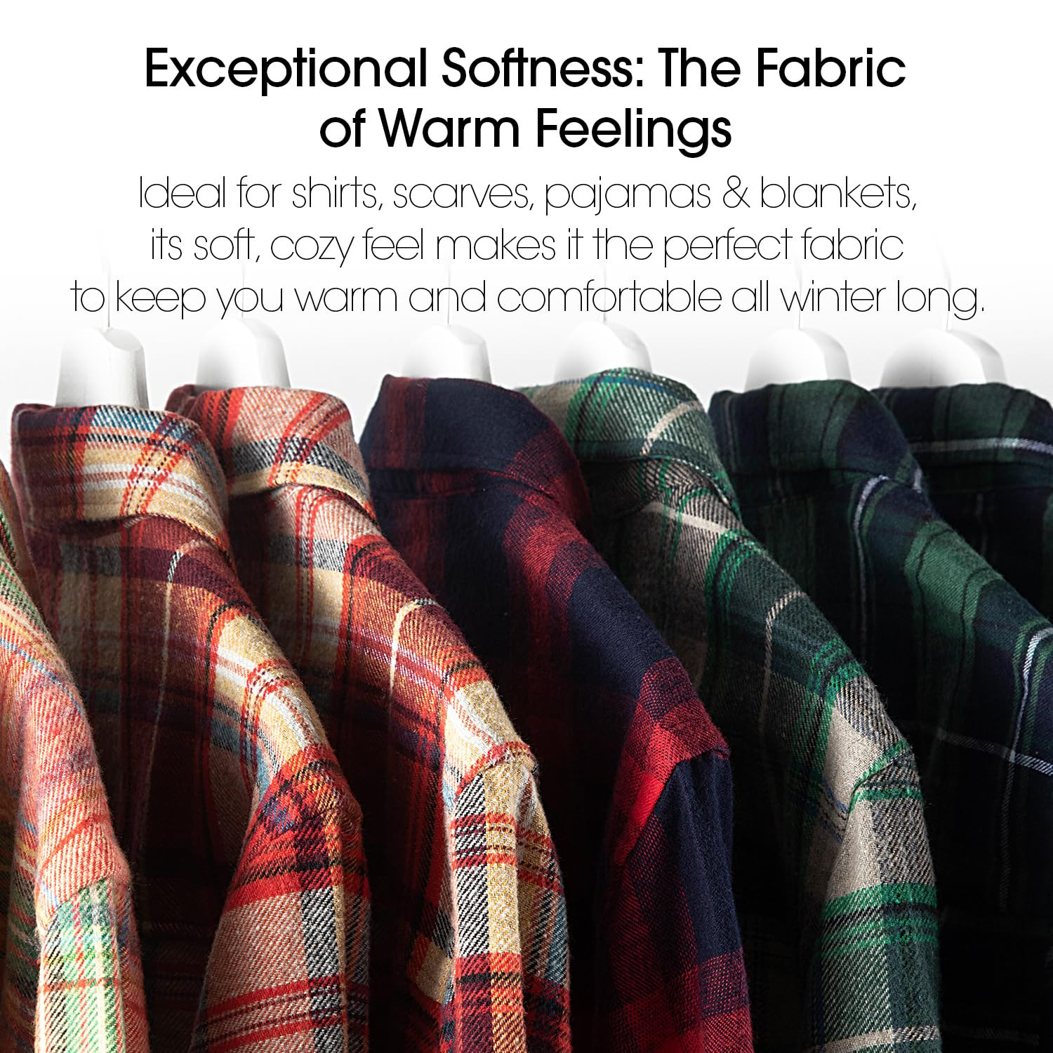 Pico Textiles 1 Yard Tan and Brown Tartan Plaid Flannel Fabric - 60" Wide - 100% Cotton - Sold by... | Amazon (US)