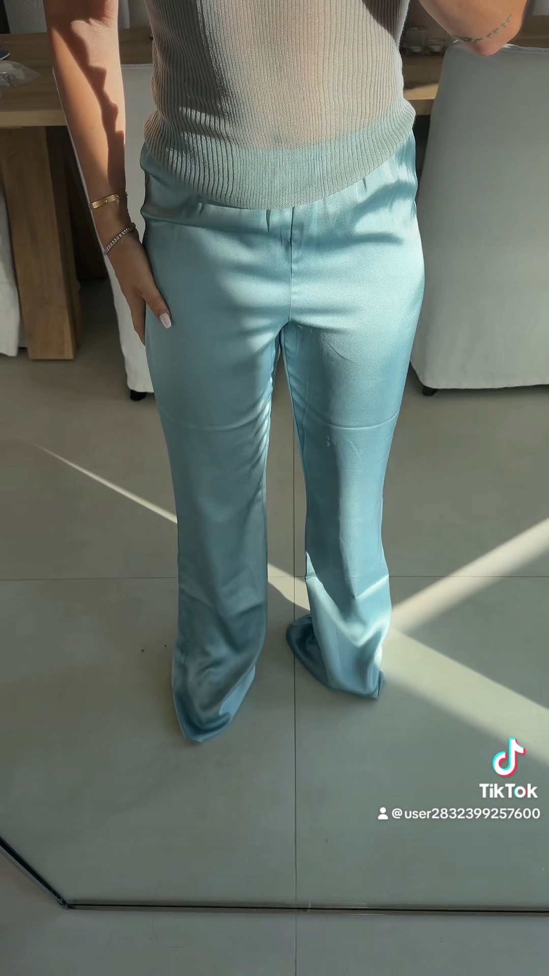 The new #seroya satin pants and sea mesh top Viva Satin Pants in Frosted Sea
SEROYA. Funny story kind 

#LTKU #LTKootd #LTKstorytime