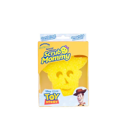 Scrub Mommy Disney Toy Story Yellow Woody Non-Scratch Cleaning Sponge, 1PK | Walmart (US)