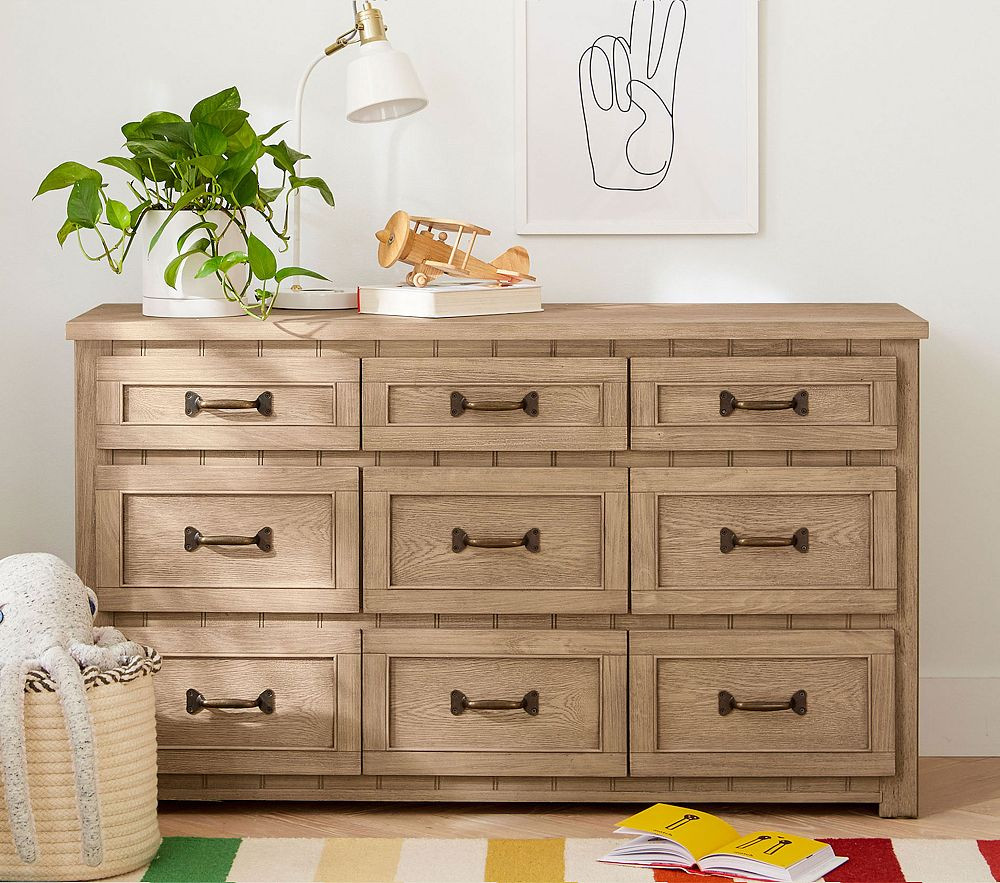 Belden 9-Drawer Dresser (56w x 19d") | Pottery Barn Kids