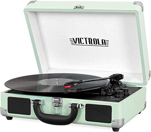 Victrola Vintage 3-Speed Bluetooth Portable Suitcase Record Player with Built-in Speakers | Upgra... | Amazon (US)