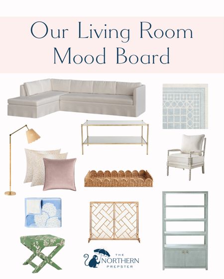 Our Living Room Mood Board - Grandmillennial & Classic Southern 
Home Style 

#LTKMostLoved #LTKhome #LTKfindsunder100