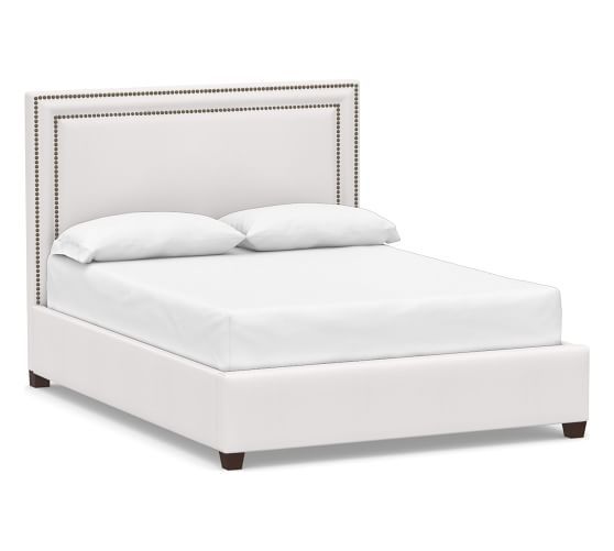 Tamsen Square Upholstered Bed | Pottery Barn (US)