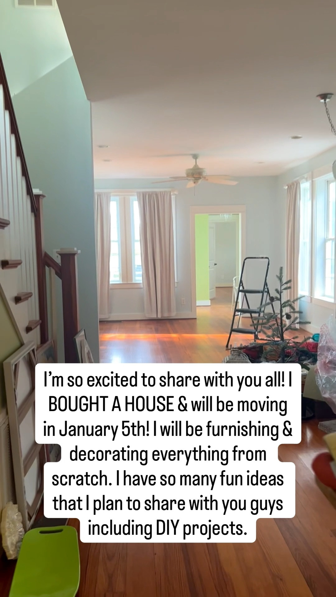 I’m so excited to share this news with you all! I bought a new house and will be decorating it from scratch! I move in January 5th so stay tuned!!
#moving #newhouse #homeowner #diy #interiordecorating

#LTKdayinmylife #LTKvlog #LTKstorytime