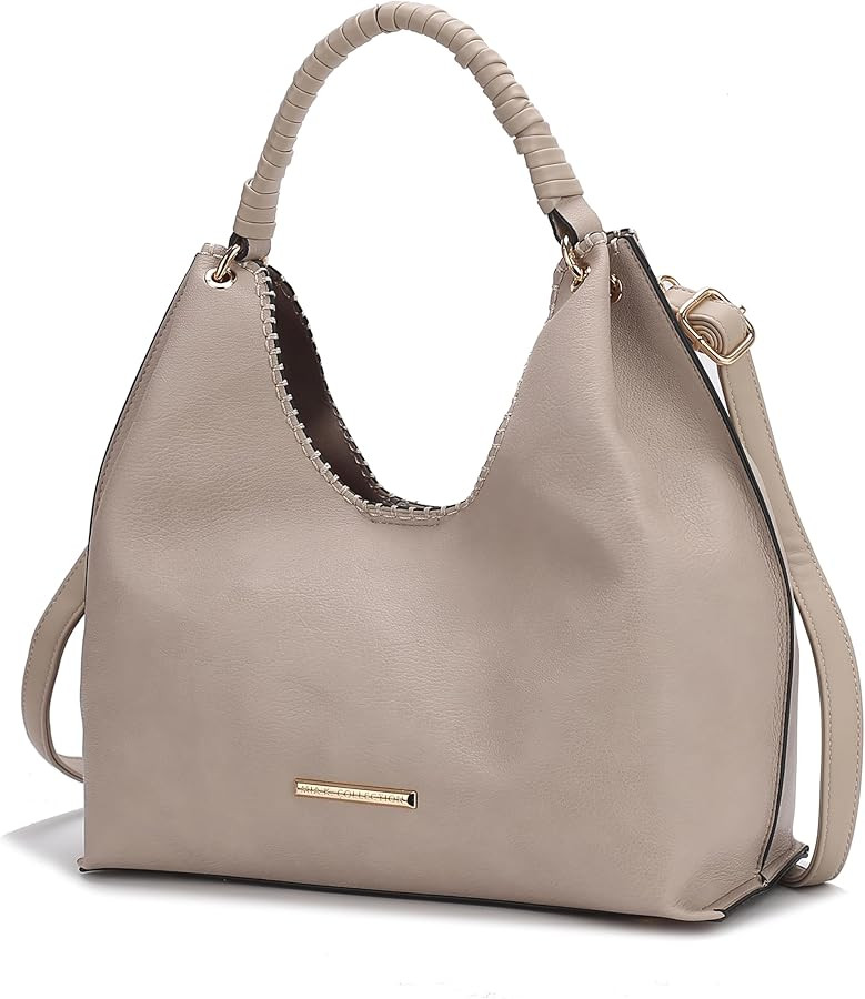 Tote Bag for Women,Vegan Leather Top-Handle Handbag Purse by Mia K | Amazon (US)