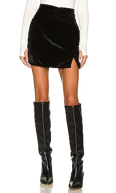 Lovers and Friends Merci Mini Skirt in Black from Revolve.com | Revolve Clothing (Global)